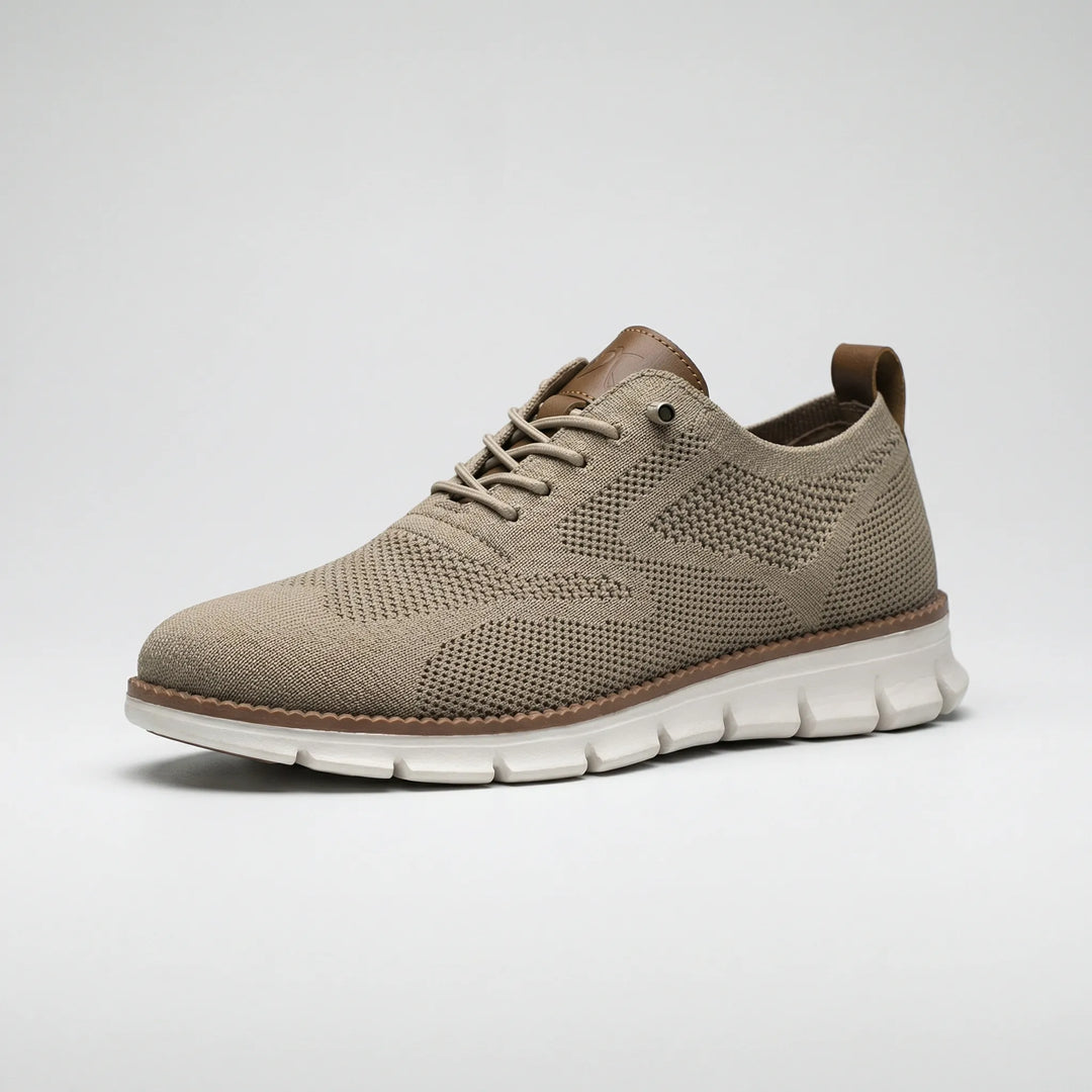 Airflex - Breathable Woven Mesh Lace-Up Sneaker