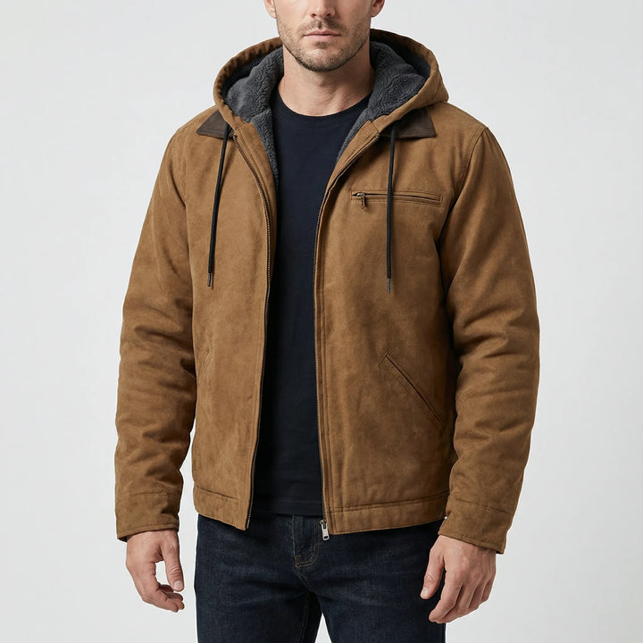 Brackford - Fleece-Lined Hooded Zip Jacket