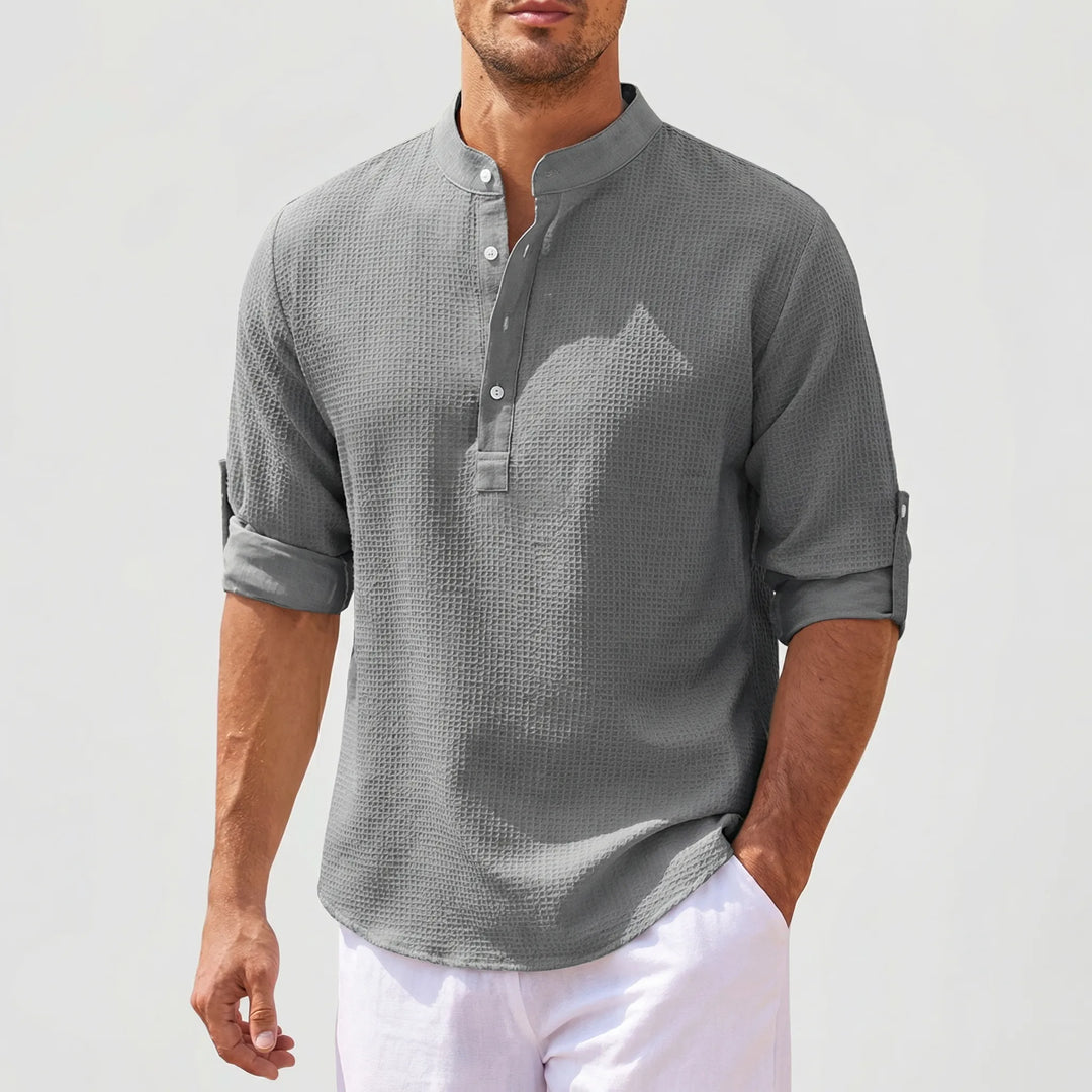 Brezlin - Tailored Button-Down Men's Casual Shirt