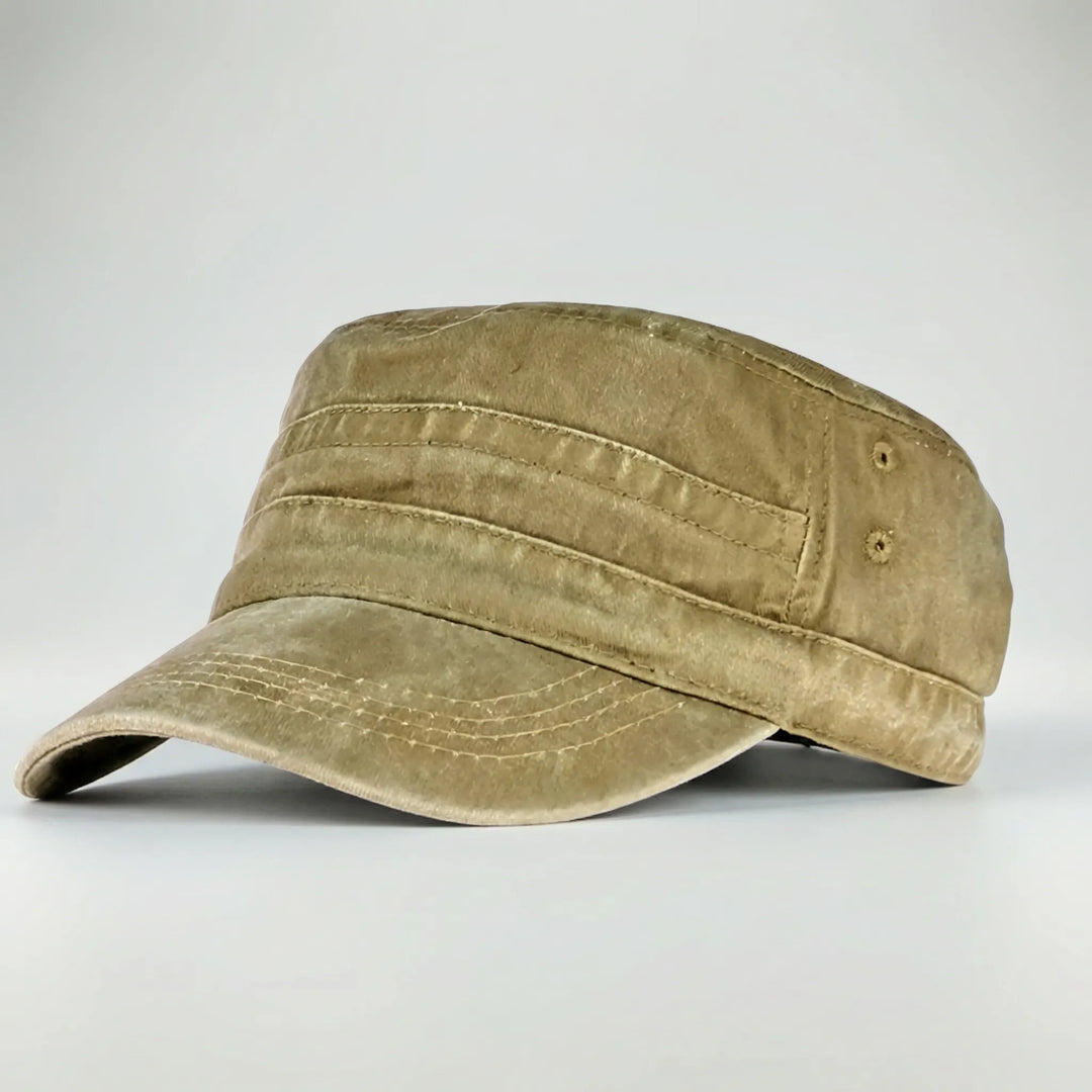 Campayne - Vintage Military Flat-Top Cap