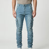 Slim Fit Stretch Kargo Farkut
