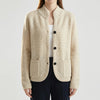 Slim-Fit Nappi-Edessä Cardigan Naisille