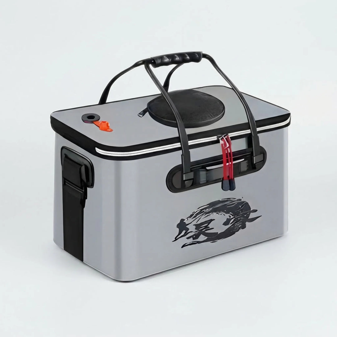 Catchwell - Foldable Live Fish Storage Bucket