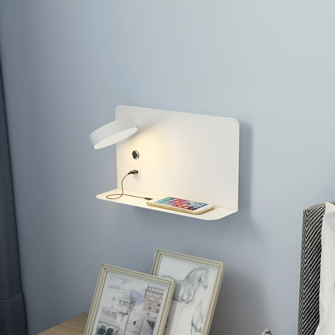 LED-seinälamppu USB-laturilla ja kytkimellä - GlowPort