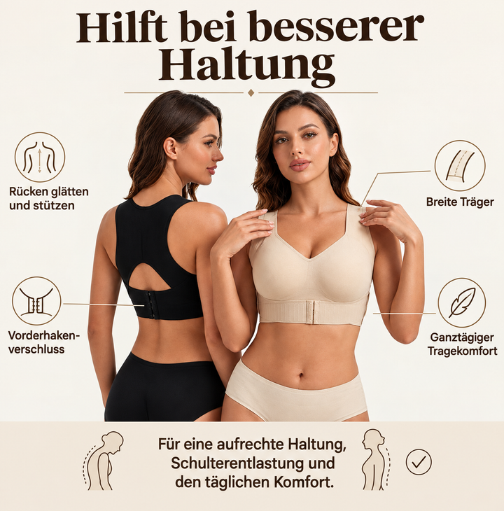 Tukeva ryhtiä korjaava rintaliivi