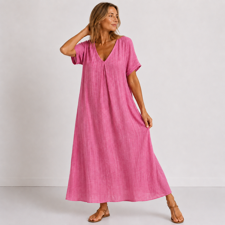 Violet™ | Pehmeästi laskeutuva maxi-mekko