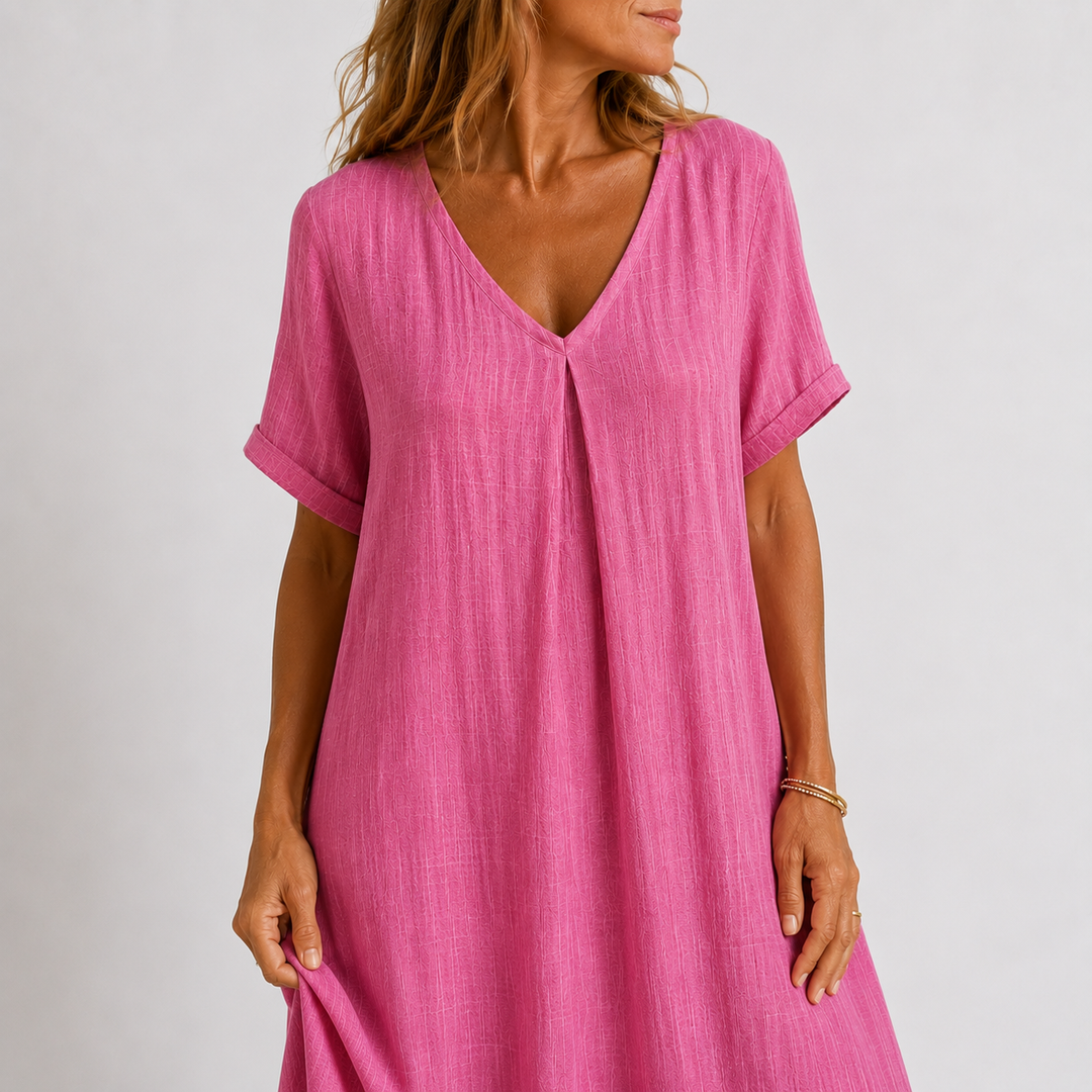 Violet™ | Pehmeästi laskeutuva maxi-mekko