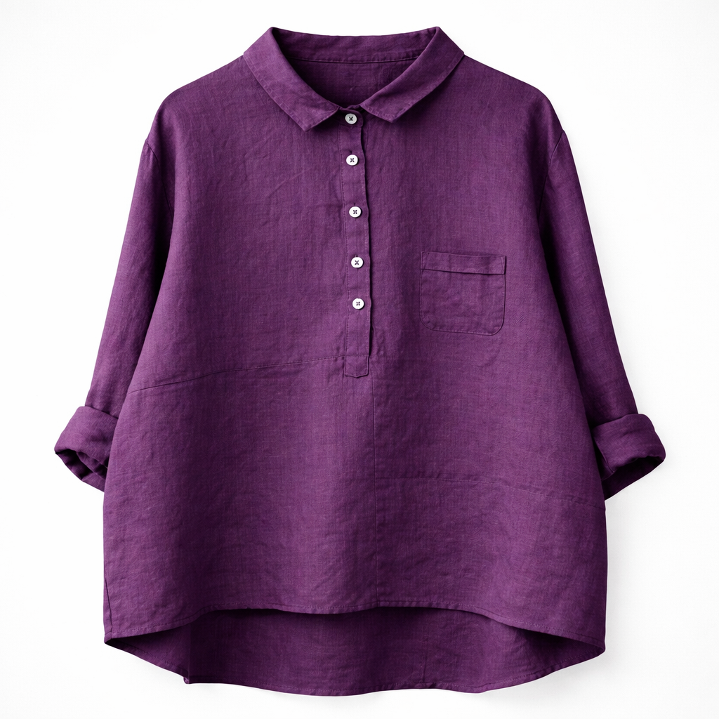 Elegantti Pitkahiha Blouse Naisille