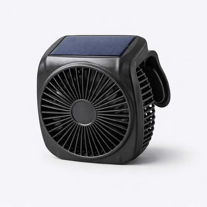 Aurinkovoimainen autoikkunatuuletin