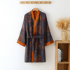 Kevyt Miesten Puuvilla Kimono Viitta