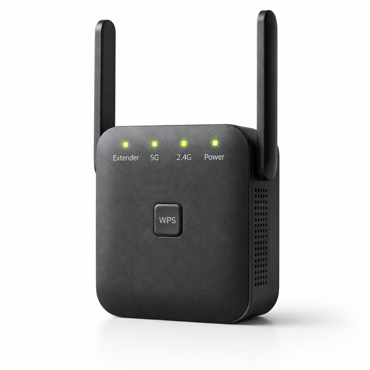 Kaksoiskaista Plug-In Wi-Fi Laajennin