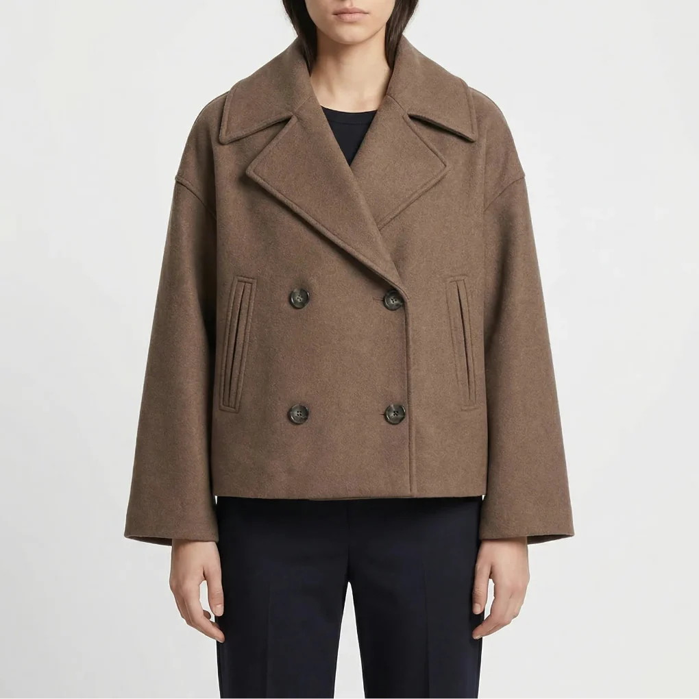 Claretton - Double-Breasted Short Waist Coat