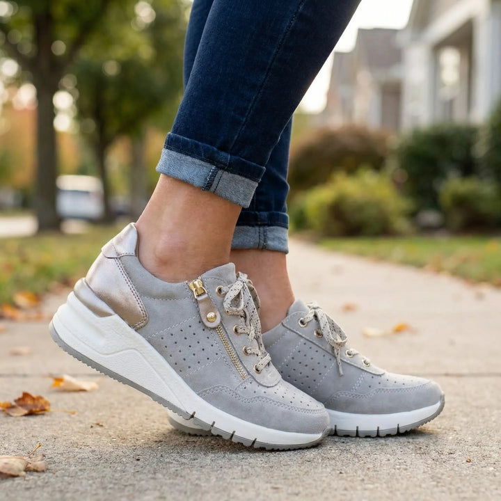 Comfovex - Orthopedic Lace-Up Women's Walking Sneaker
