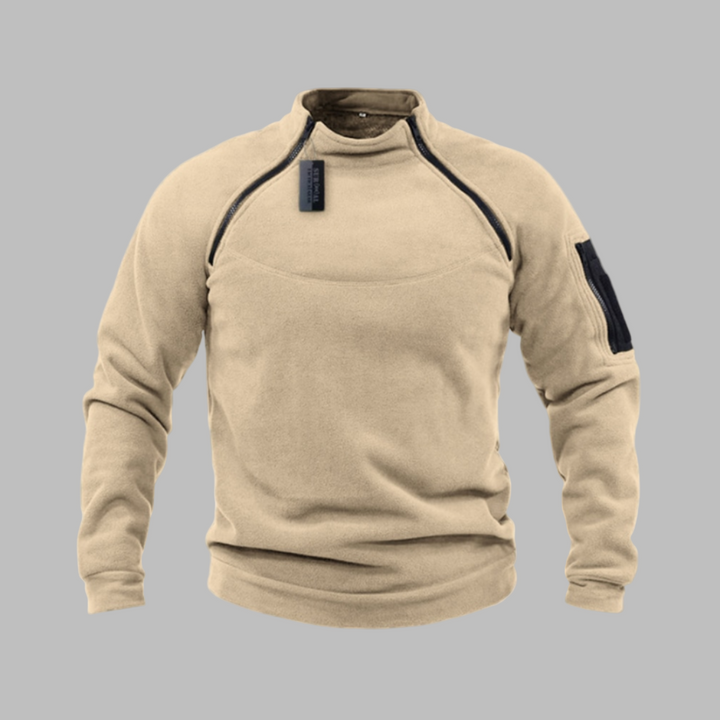 Tuulenpitävä miesten fleece-paita