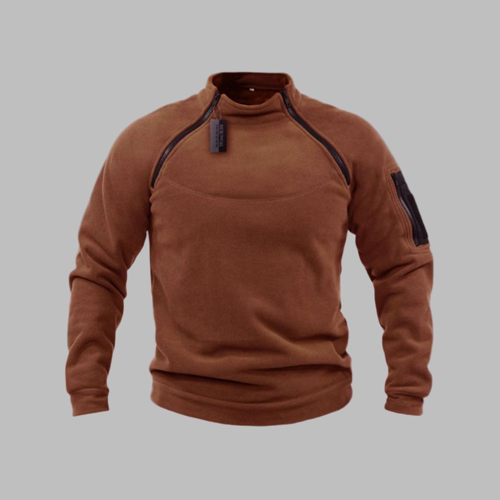 Tuulenpitävä miesten fleece-paita