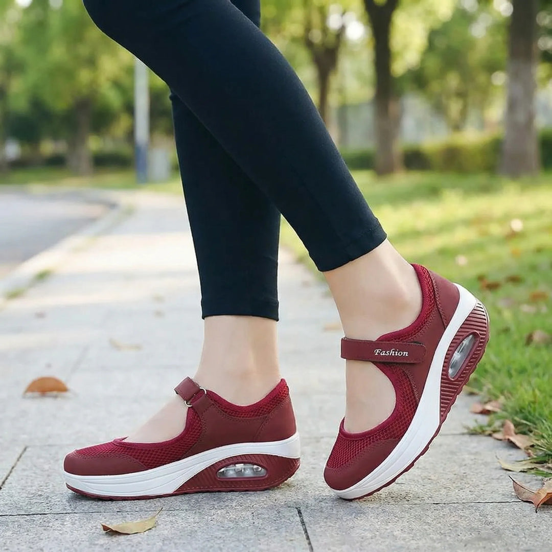 Cushivara - Cushioned Sole Womens Walking Shoe