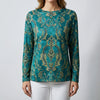 Painettu Pitkahiha Blouse Naisille