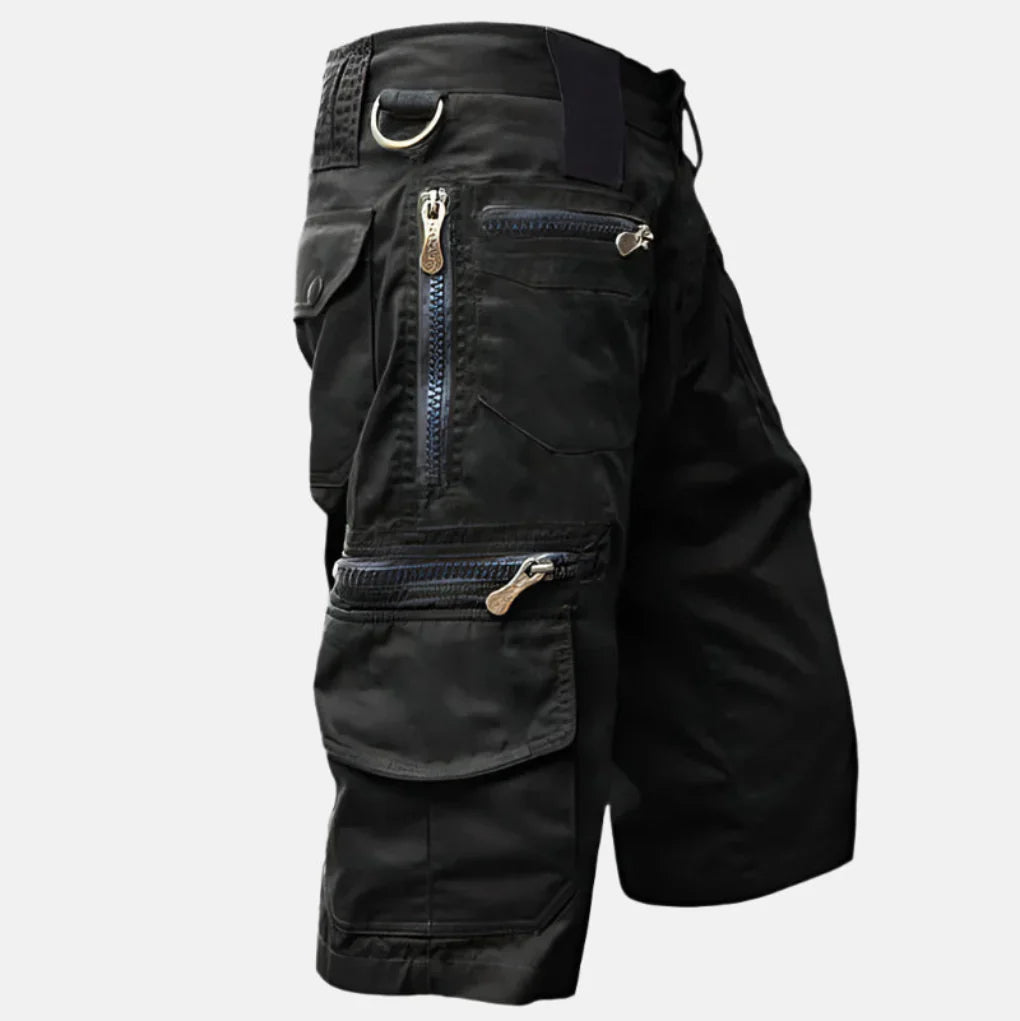 Polvenpituinen cargo-shorts miehille