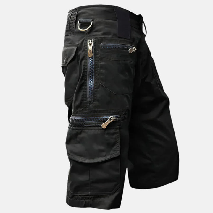 Polvenpituinen cargo-shorts miehille