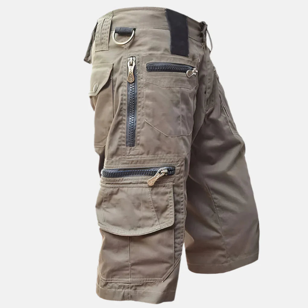 Polvenpituinen cargo-shorts miehille