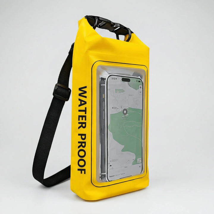 Dryventure - Waterproof Roll-Top Dry Bag With Phone Window