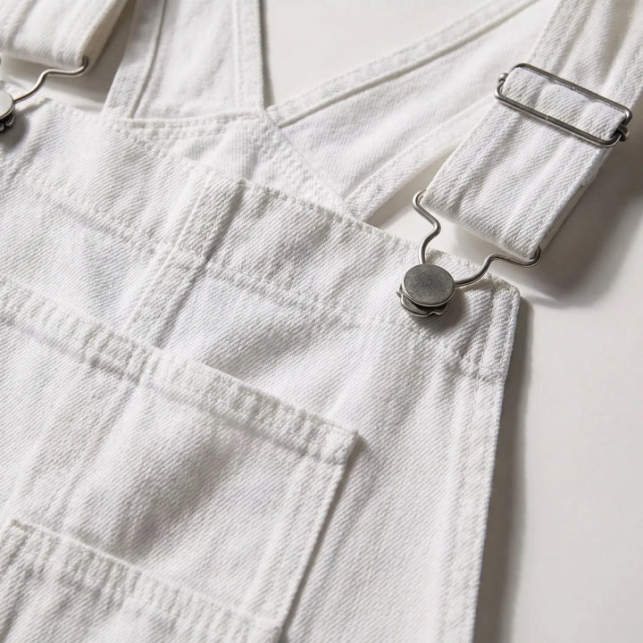 Dunaway - Relaxed Fit Denim Bib Overalls