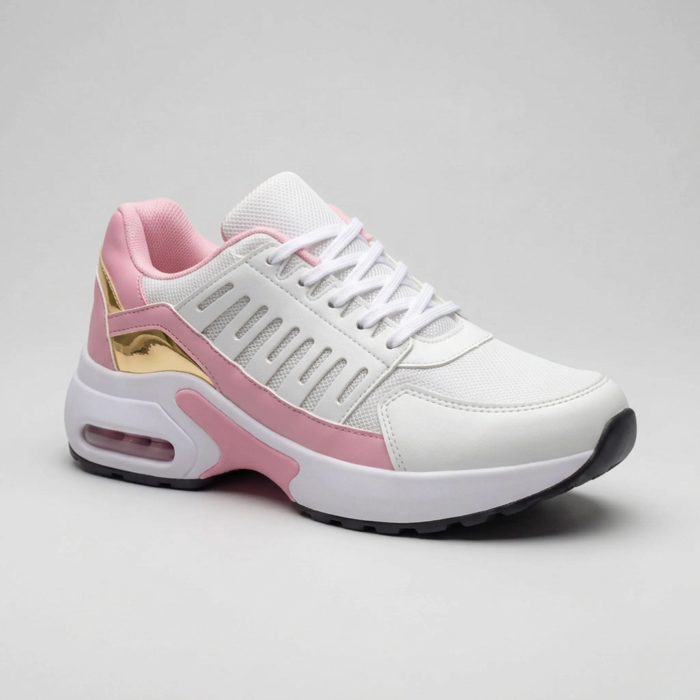 Leveä-istuvuus matalavartinen rento tennari