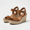 Avokärkinen Espadrille Wedge Sandaali Naisille