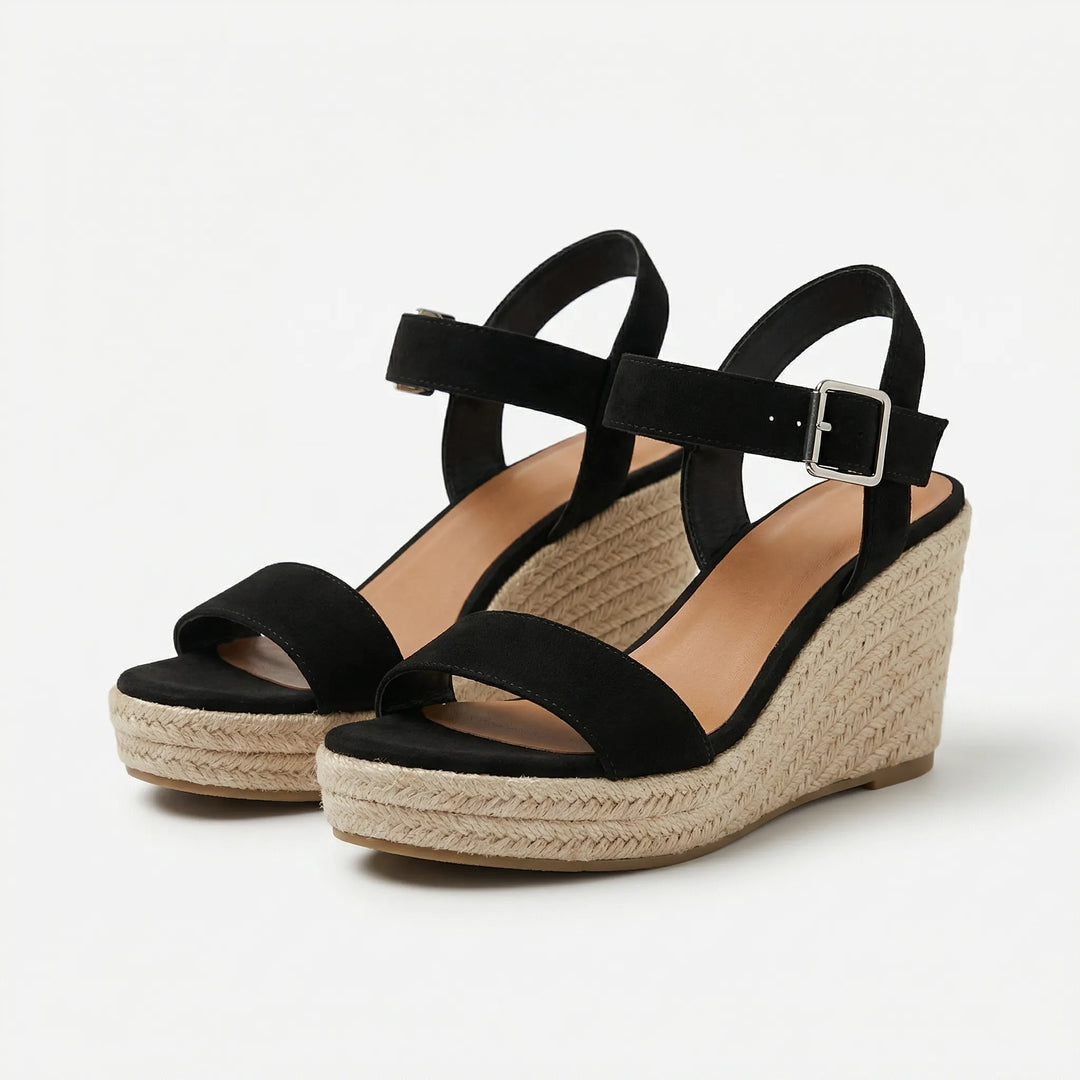 Espadella - Open-Toe Espadrille Wedge Sandal