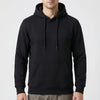 Fleece-vuorattu Pullover Huppari Miehille