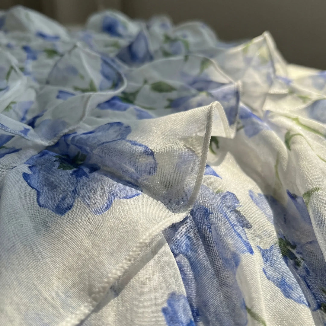 Florielle - Ruffled Floral Maxi Dress