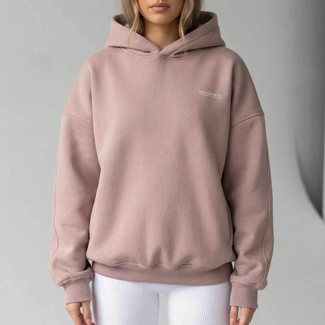 Floxen - Oversized Hooded Pullover Sweatshirt