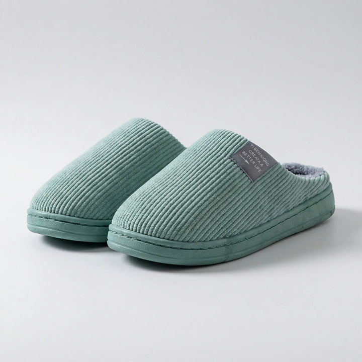 Fluforo - Plush-Lined Indoor Slip-On Slipper