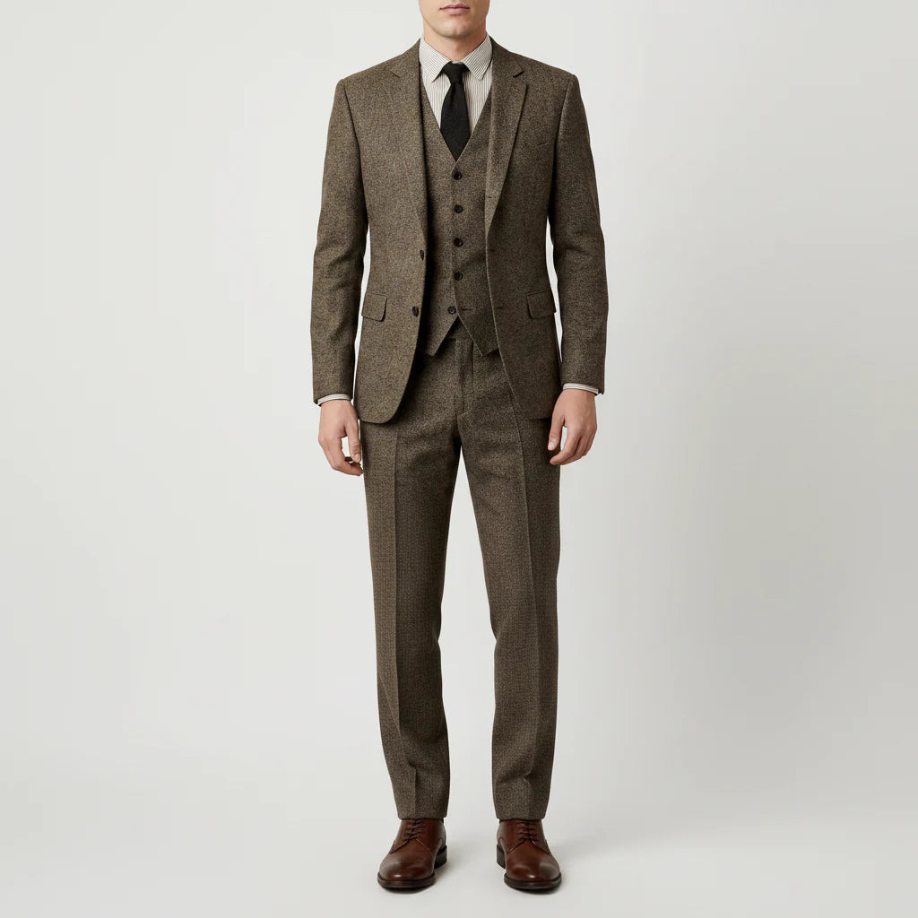Formvex - Slim-Fit Three-Piece Formal Suit