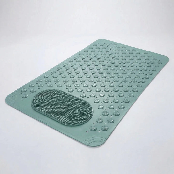 Grippex - Non-Slip Shower Mat With Foot Scrubber