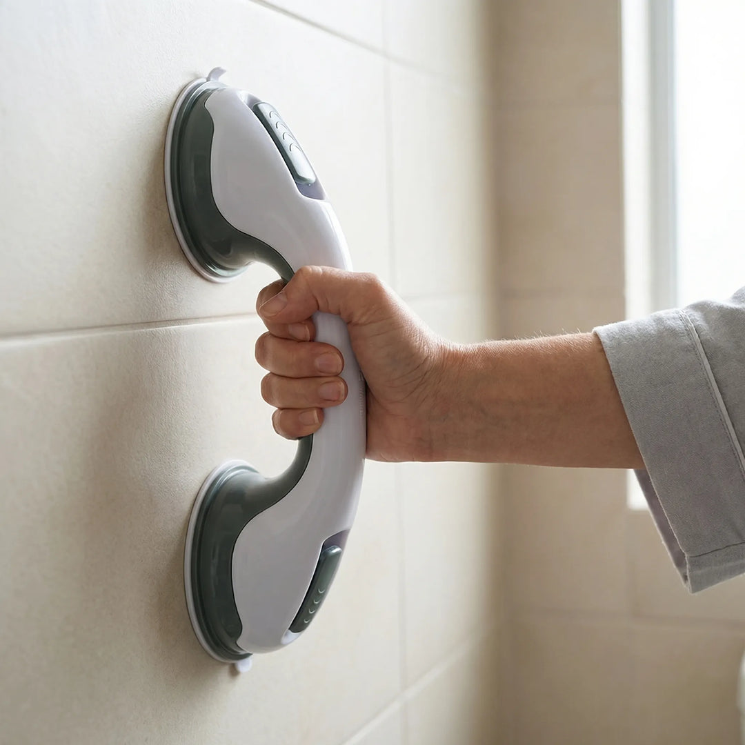 Grippix - Suction Cup Mounted Bathroom Grab Bar