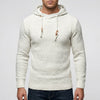 Pullover Hoodie Takki Miehille Waffle Tekstuurilla