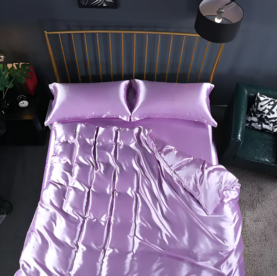 Luxe Silk -peitto - ylellinen mulperipuusilkkinen pussilakanasetti