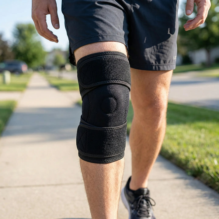 Knevara - Adjustable Wrap-Around Knee Support Band