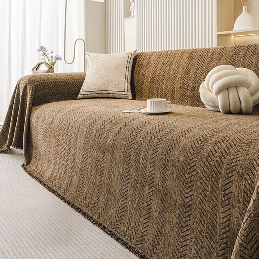 SnuggleTextile – naarmuuntumattomat, pestävät chenille-sohvanpäälliset