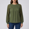 Pitkahiha Blouse Pitsihihalla