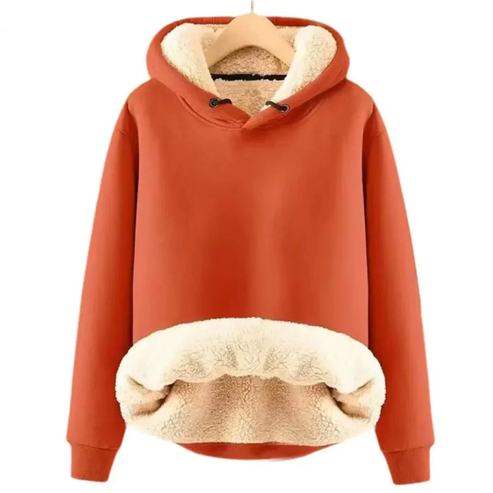 Mukava fleece-vuorattu takki naisille