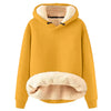 Mukava fleece-vuorattu takki naisille
