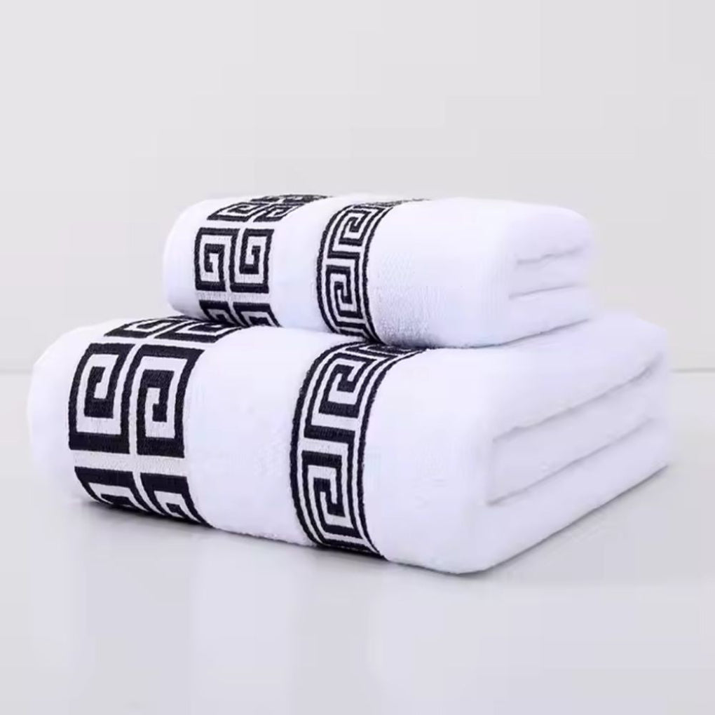 Premium Puuvillapyyhe Setti 2 Pakkaus