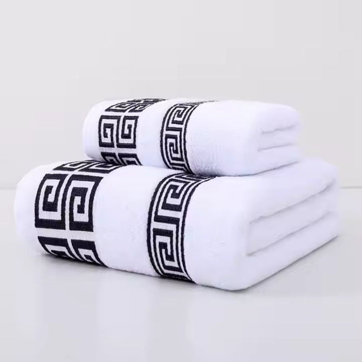 Premium Puuvillapyyhe Setti 2 Pakkaus