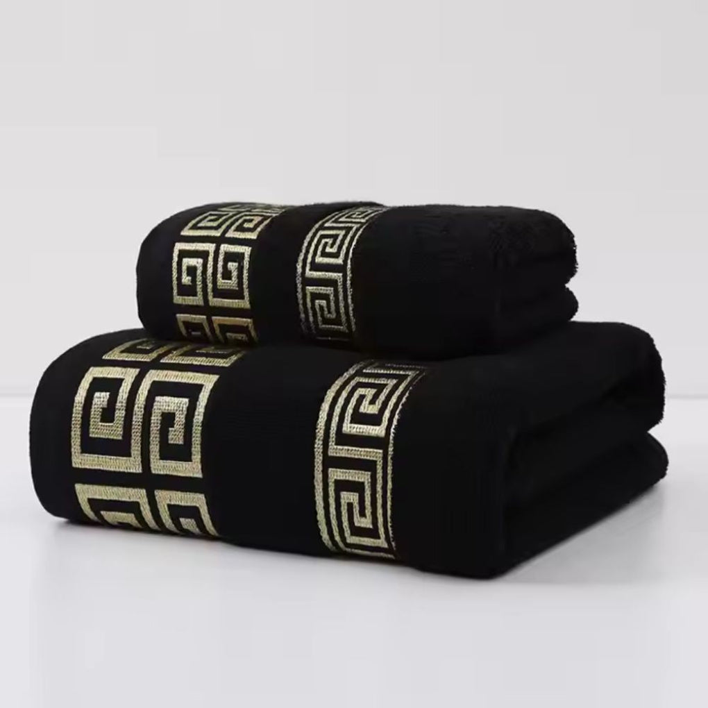 Premium Puuvillapyyhe Setti 2 Pakkaus