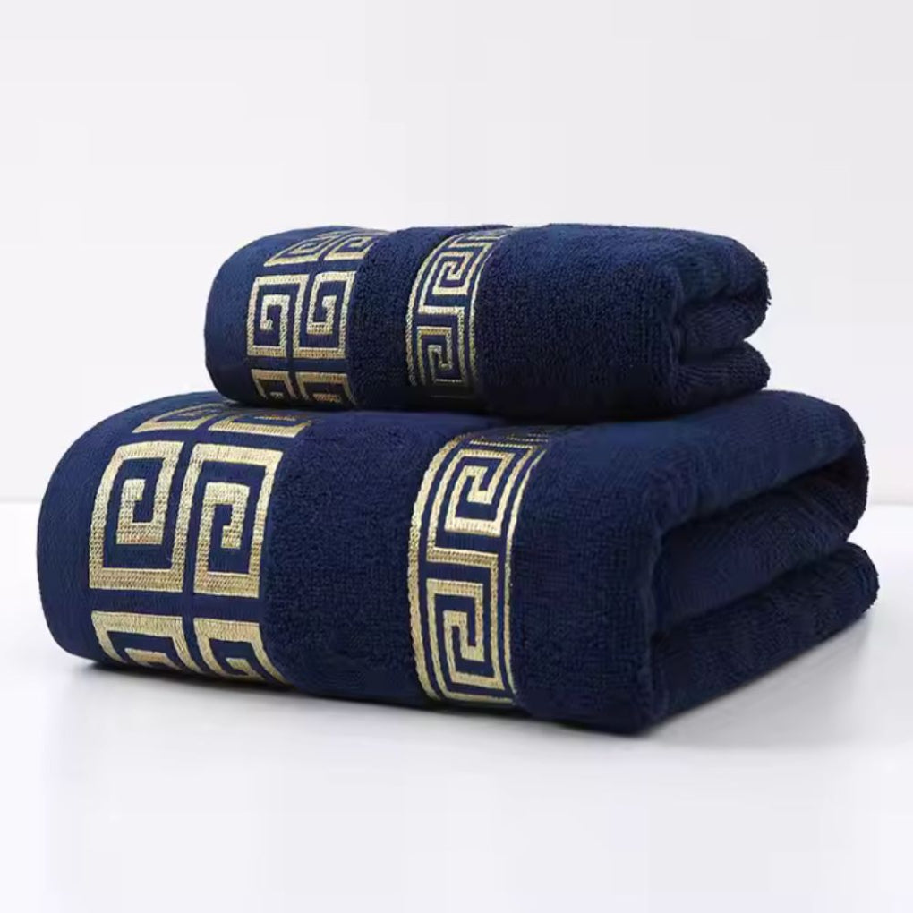 Premium Puuvillapyyhe Setti 2 Pakkaus