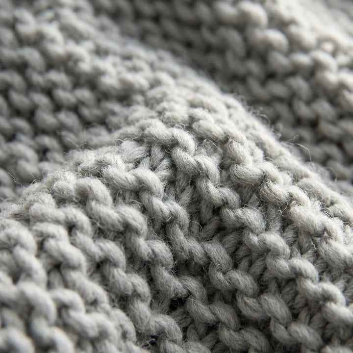 Loomena - Oversized Long-Sleeve Knit Sweater