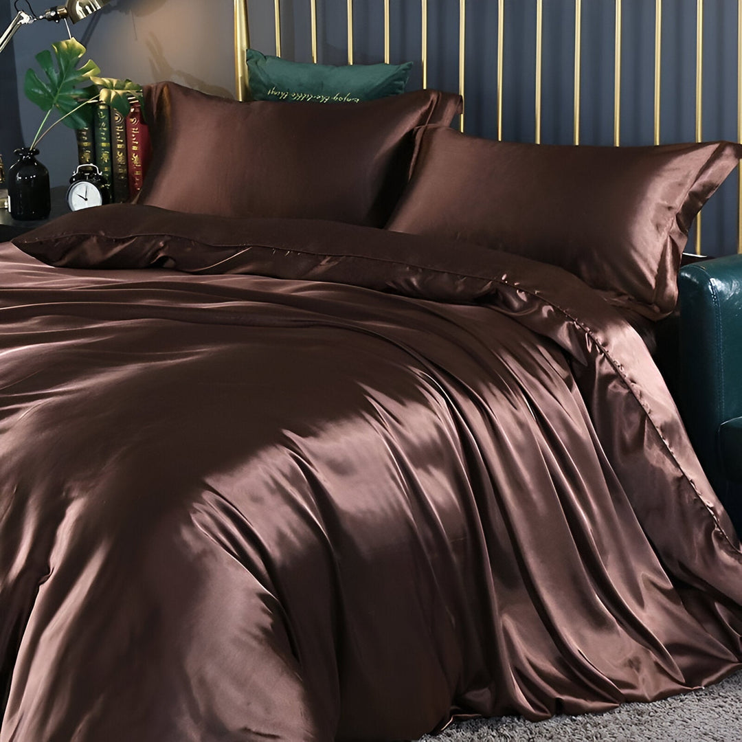 Luxe Silk -peitto - ylellinen mulperipuusilkkinen pussilakanasetti
