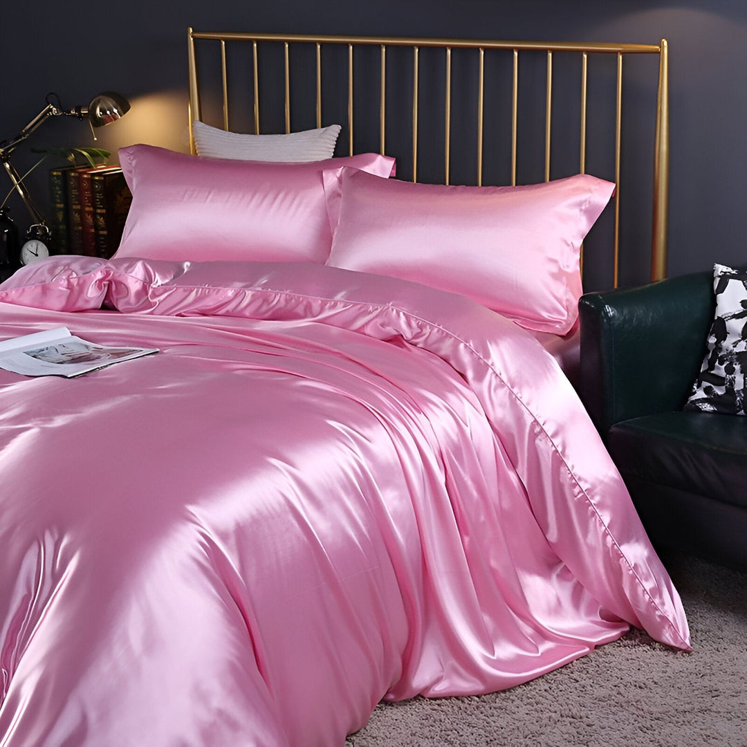 Luxe Silk -peitto - ylellinen mulperipuusilkkinen pussilakanasetti